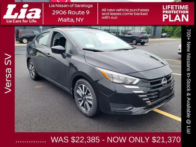 new 2025 Nissan Versa car, priced at $21,370
