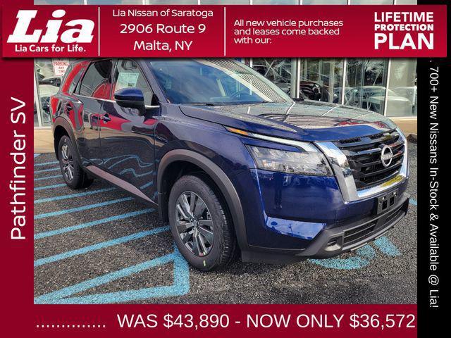 new 2025 Nissan Pathfinder car, priced at $36,572