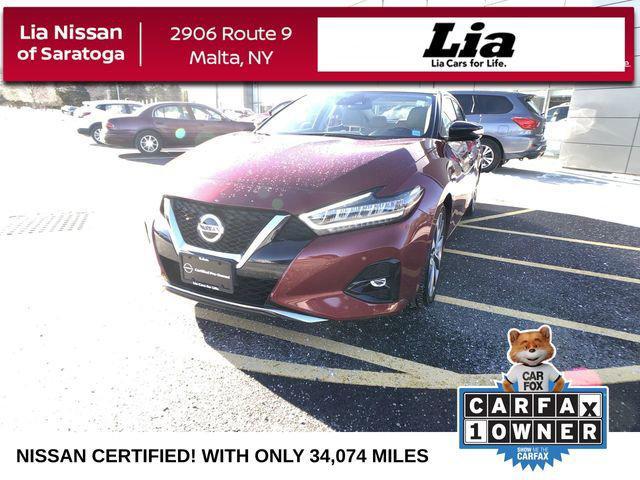 used 2022 Nissan Maxima car, priced at $29,199