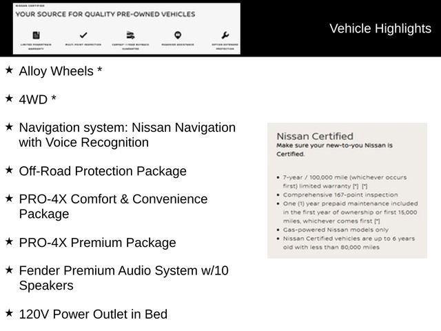 used 2022 Nissan Frontier car, priced at $33,999