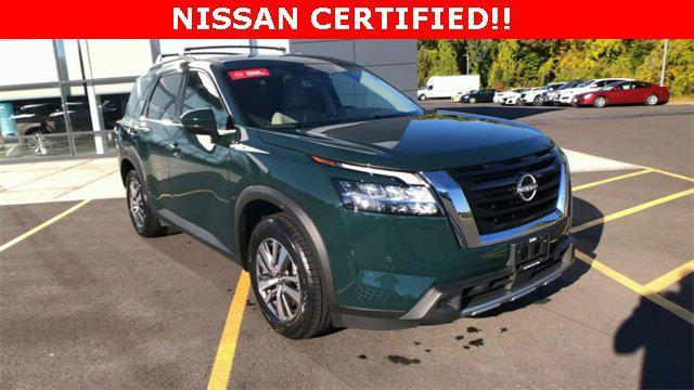 used 2023 Nissan Pathfinder car, priced at $34,499