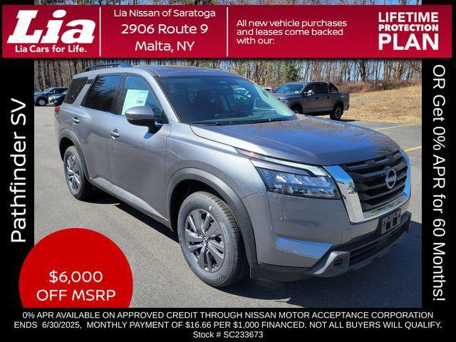 new 2025 Nissan Pathfinder car, priced at $37,950