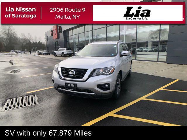 used 2019 Nissan Pathfinder car, priced at $18,599