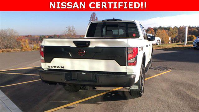 used 2023 Nissan Titan car, priced at $43,899