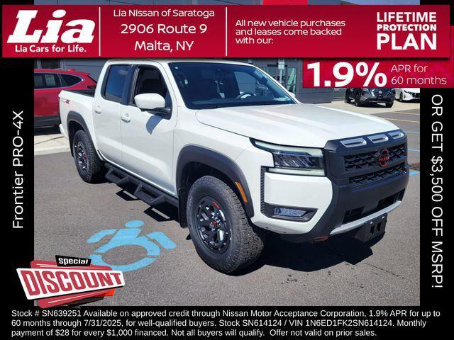 new 2025 Nissan Frontier car, priced at $45,540