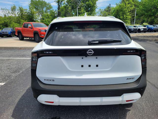 new 2025 Nissan Kicks car, priced at $26,993