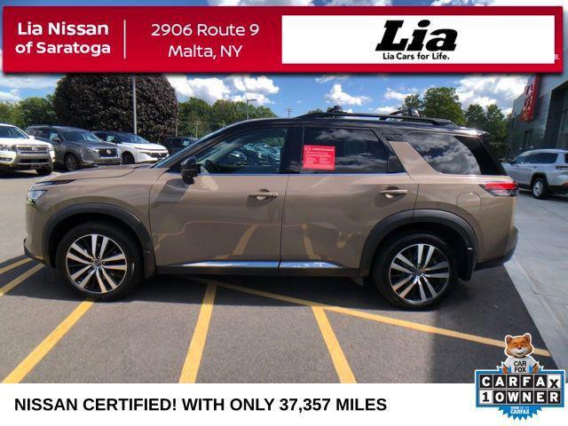 used 2023 Nissan Pathfinder car, priced at $36,999