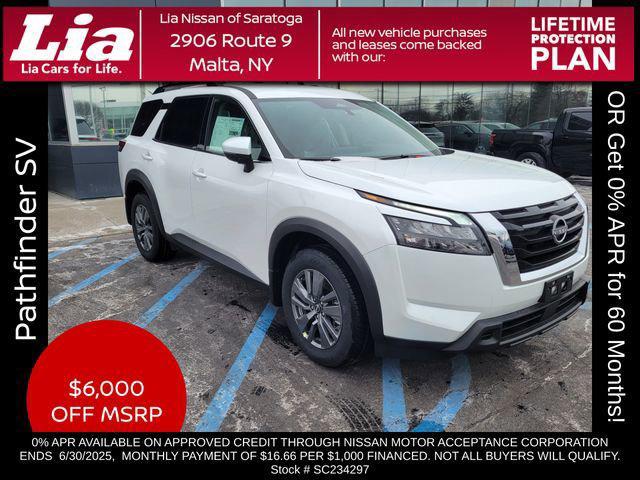 new 2025 Nissan Pathfinder car, priced at $39,370