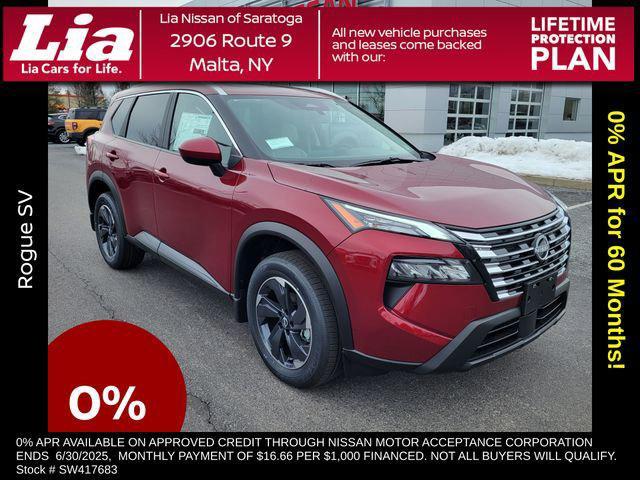 new 2025 Nissan Rogue car, priced at $35,815