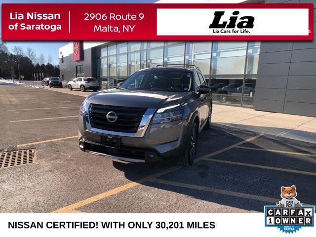 used 2022 Nissan Pathfinder car, priced at $34,599