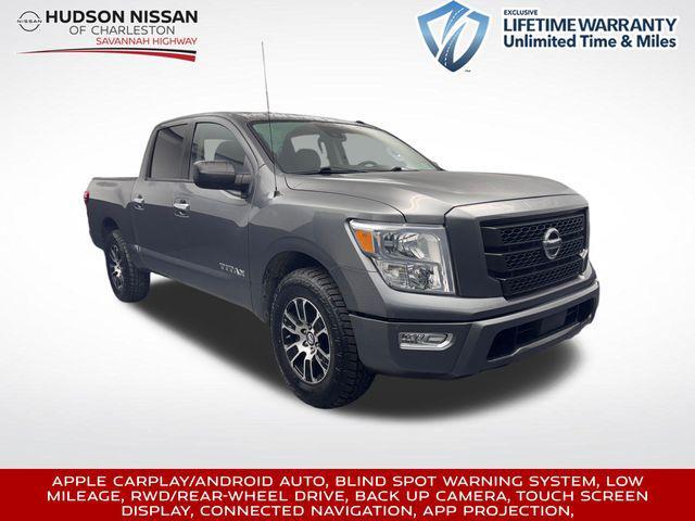 used 2021 Nissan Titan car, priced at $26,700