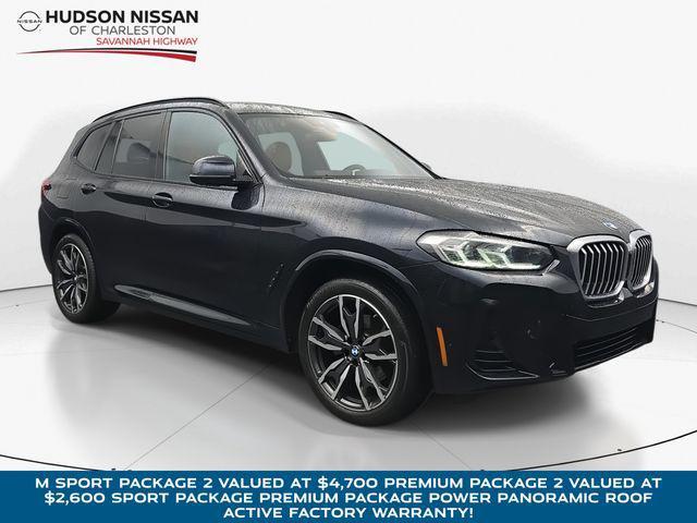 used 2022 BMW X3 car, priced at $31,500