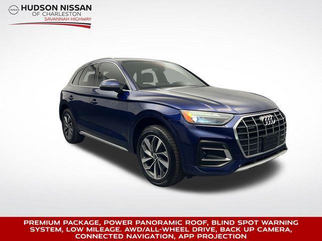 used 2021 Audi Q5 car, priced at $24,200