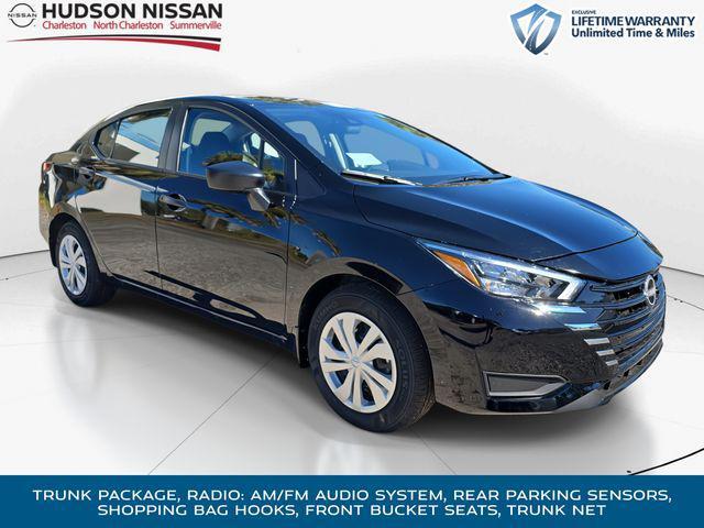 new 2025 Nissan Versa car, priced at $20,017