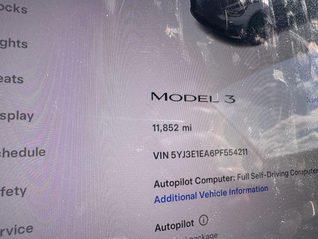 used 2023 Tesla Model 3 car, priced at $27,800