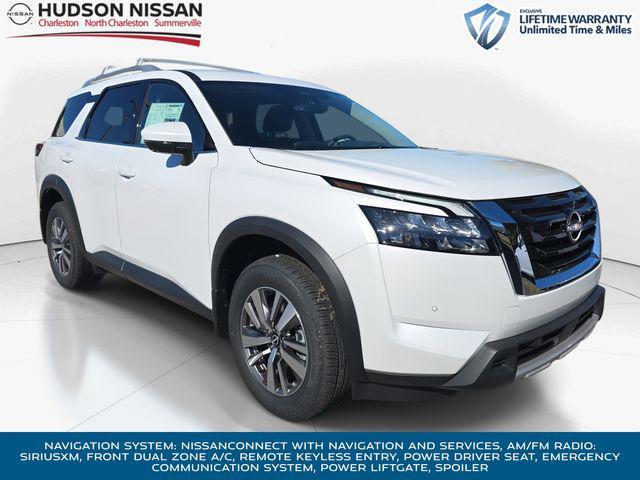 new 2025 Nissan Pathfinder car, priced at $37,216
