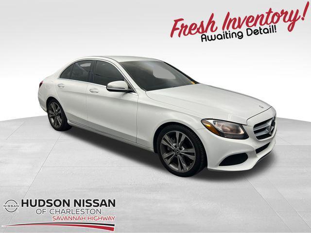 used 2017 Mercedes-Benz C-Class car, priced at $18,880