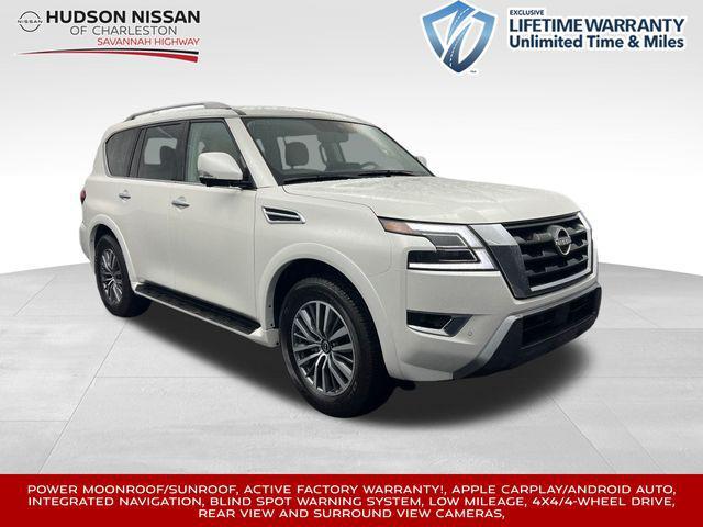 used 2024 Nissan Armada car, priced at $49,400