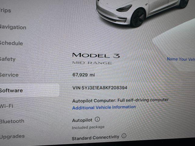 used 2019 Tesla Model 3 car, priced at $23,777