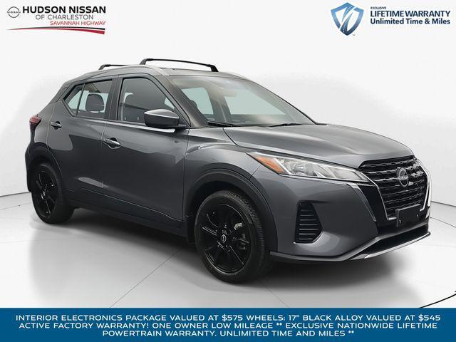 used 2024 Nissan Kicks car, priced at $19,900