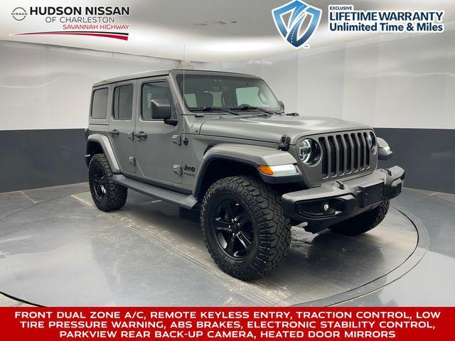 used 2020 Jeep Wrangler Unlimited car, priced at $32,800