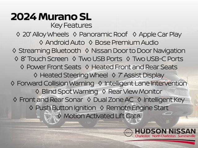 new 2024 Nissan Murano car, priced at $44,095