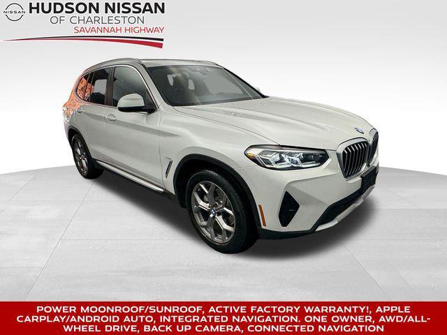 used 2022 BMW X3 car, priced at $34,989