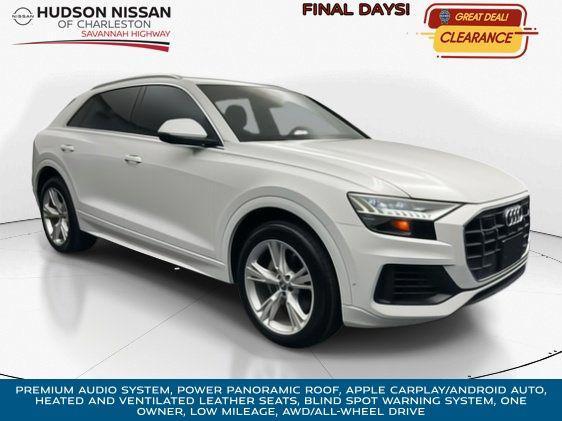 used 2021 Audi Q8 car, priced at $36,300