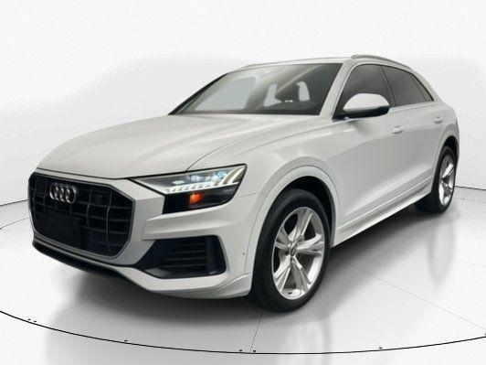 used 2021 Audi Q8 car, priced at $36,300