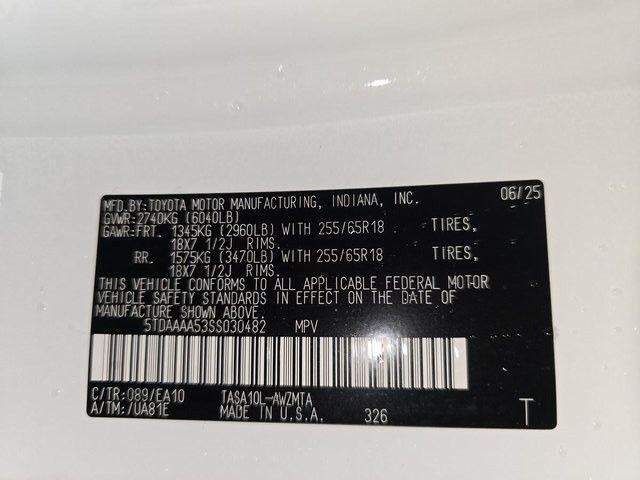 used 2025 Toyota Grand Highlander car, priced at $45,000