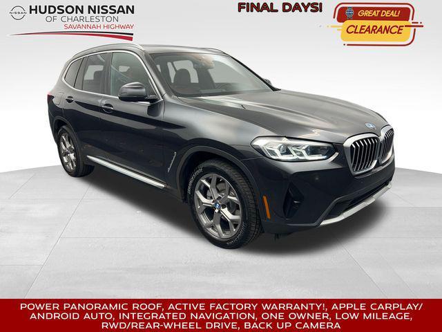 used 2022 BMW X3 car, priced at $31,000