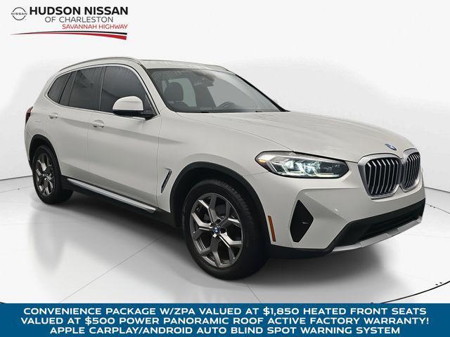 used 2022 BMW X3 car, priced at $28,200
