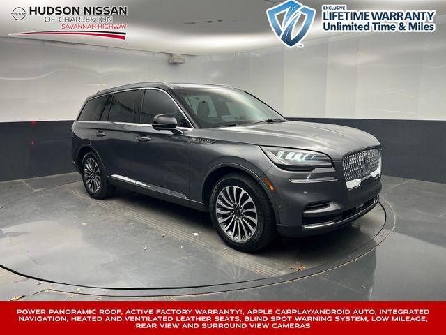 used 2022 Lincoln Aviator car, priced at $42,500