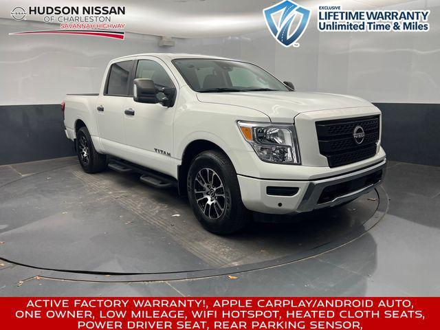 used 2023 Nissan Titan car, priced at $36,100