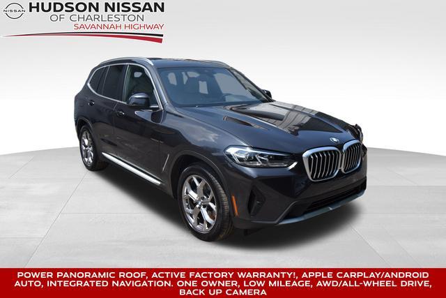 used 2022 BMW X3 car, priced at $37,990