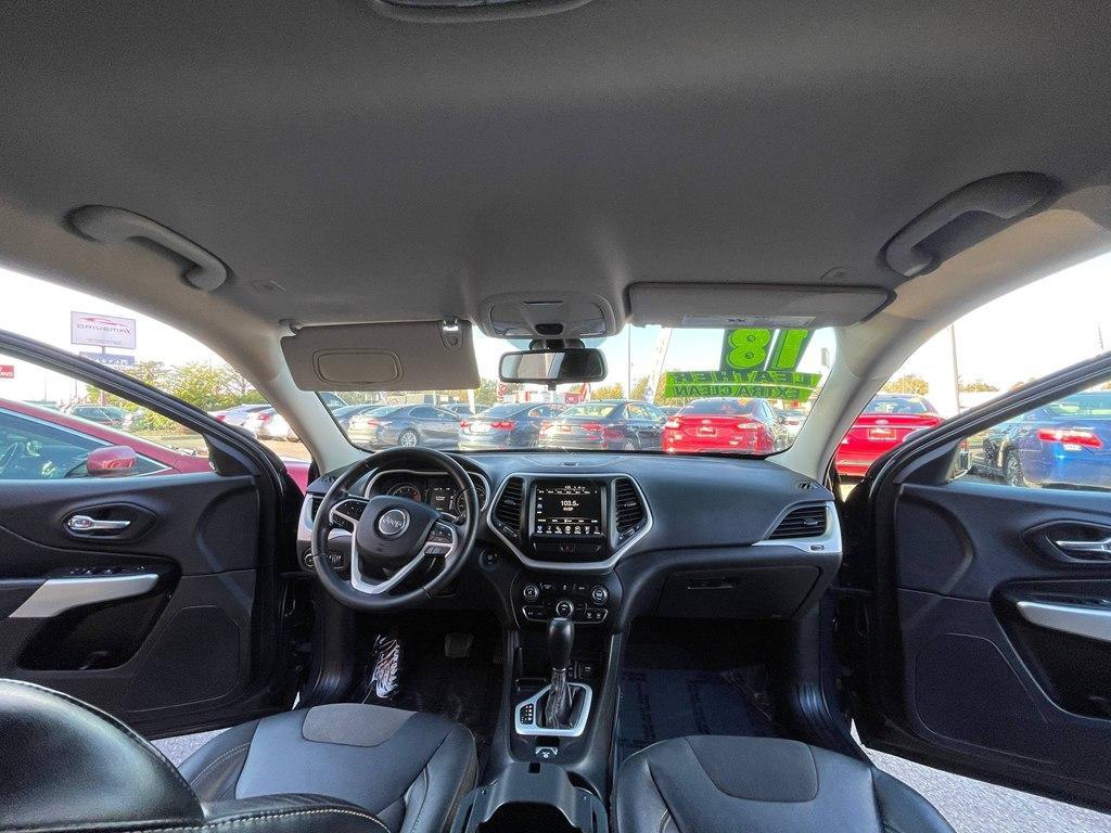 used 2018 Jeep Cherokee car, priced at $9,995