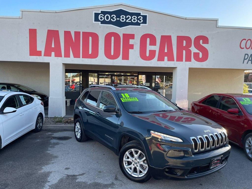 used 2018 Jeep Cherokee car, priced at $9,995