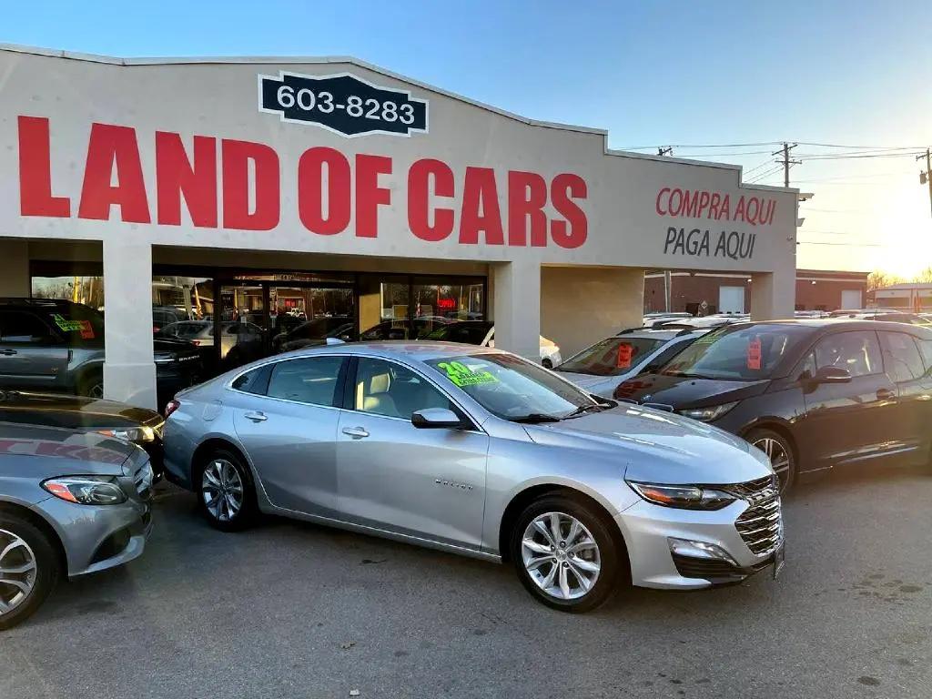 used 2020 Chevrolet Malibu car, priced at $13,495