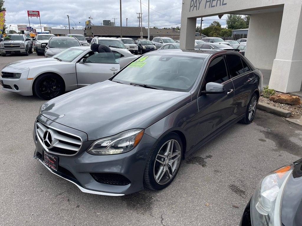 used 2016 Mercedes-Benz E-Class car, priced at $13,995