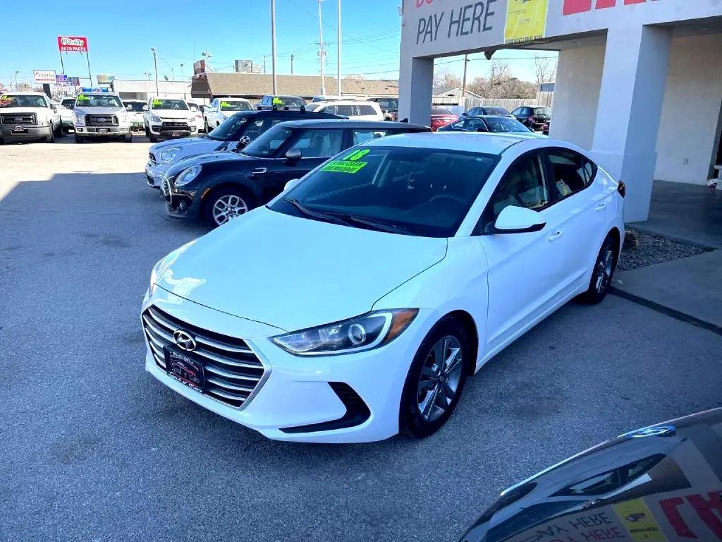 used 2018 Hyundai Elantra car, priced at $9,495