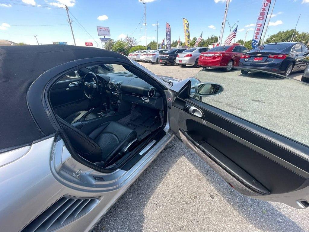 used 2005 Porsche Boxster car, priced at $10,995