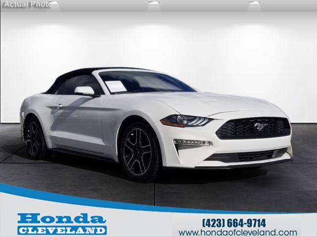 used 2020 Ford Mustang car, priced at $18,391