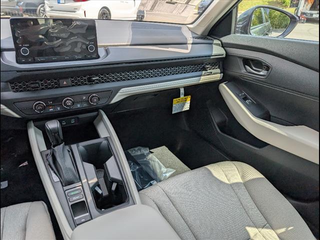 new 2025 Honda Accord car, priced at $29,445