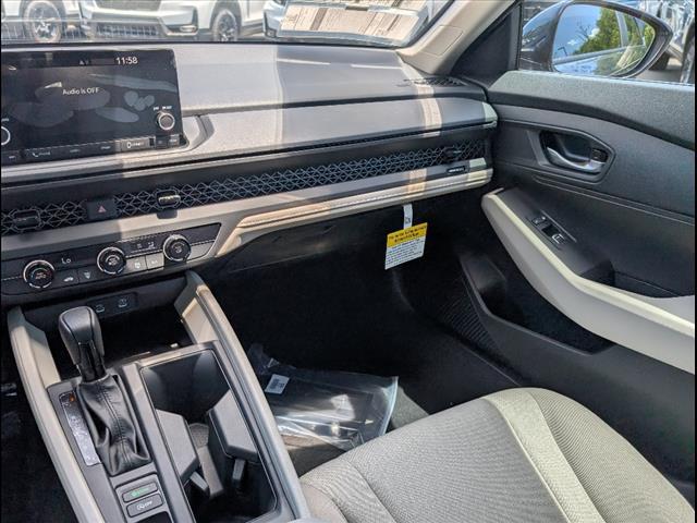 new 2025 Honda Accord car, priced at $29,445