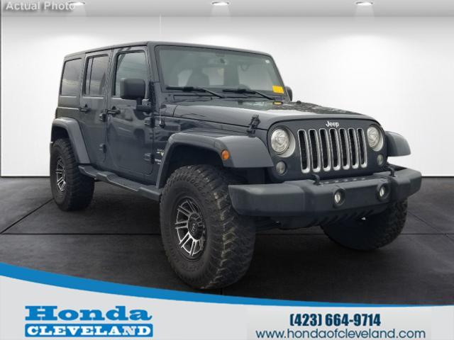 used 2017 Jeep Wrangler Unlimited car, priced at $22,900