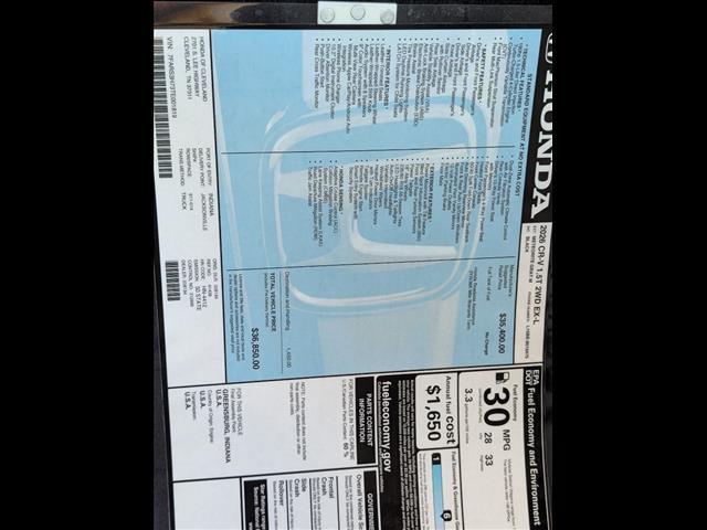 new 2026 Honda CR-V car, priced at $36,850