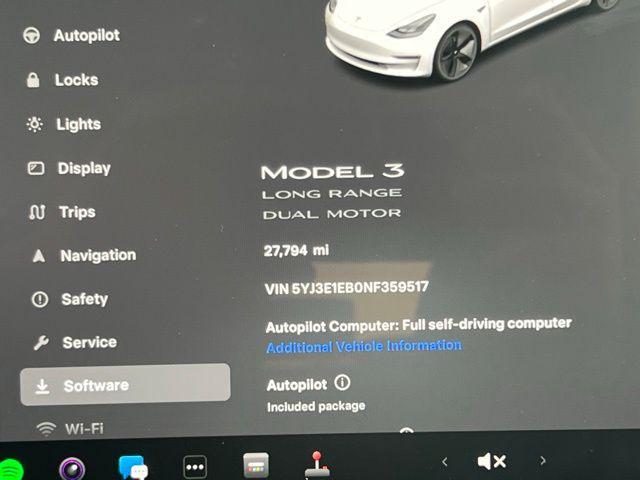 used 2022 Tesla Model 3 car, priced at $26,980