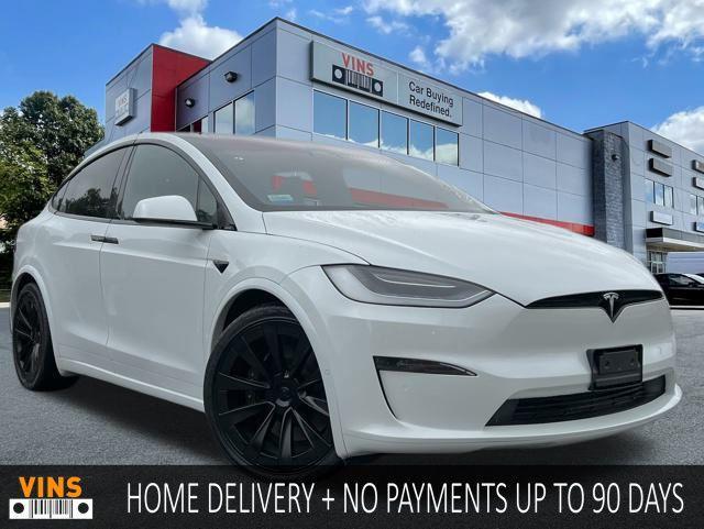 used 2022 Tesla Model X car, priced at $52,980