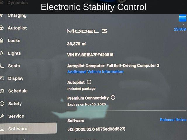 used 2023 Tesla Model 3 car, priced at $23,980