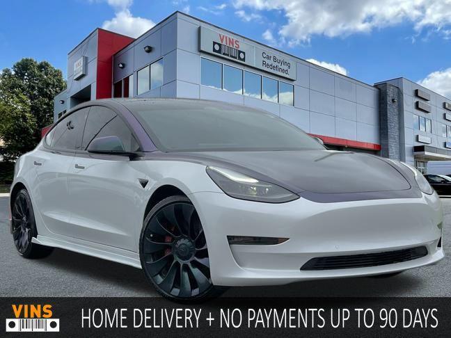 used 2021 Tesla Model 3 car, priced at $23,980